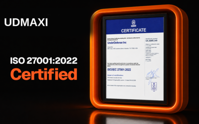 UDMAXI sp. z o.o. uzyskuje certyfikat ISO/IEC 27001:2022